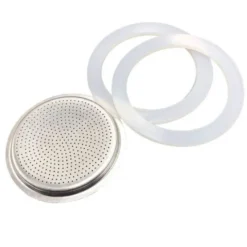 ACCESSOIRES 2 joints + filtre rechange pour cafetière italienne 6 tasses