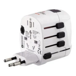 Adaptateur de voyage SKROSS WORLD TRAVEL PRO Blanc