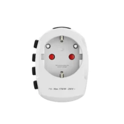 Adaptateur de voyage SKROSS WORLD TRAVEL PRO Blanc