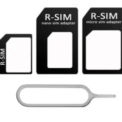 Adaptateur H'MC nano-micro-stand.SIM+PIN pour iPhone 4/4S/5