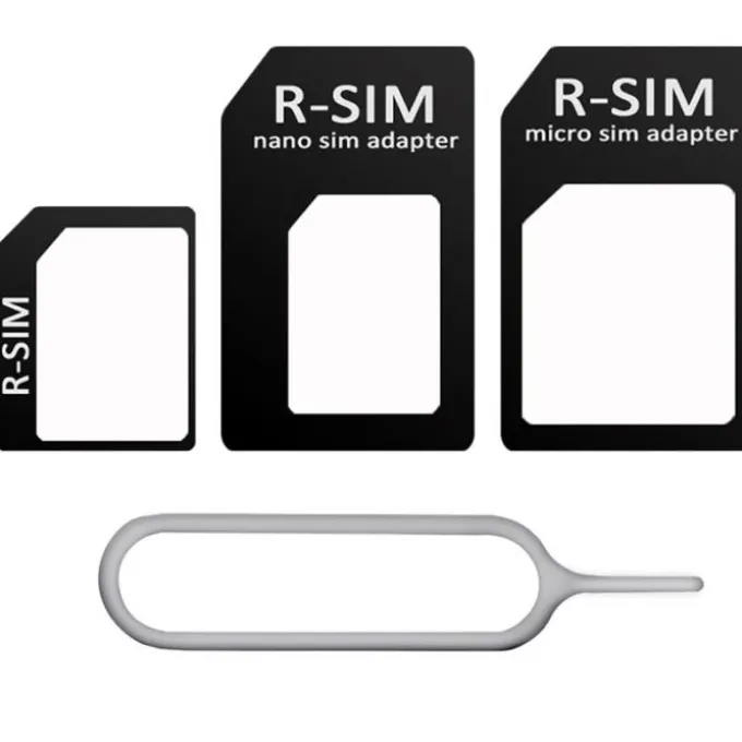Adaptateur H'MC nano-micro-stand.SIM+PIN pour iPhone 4/4S/5