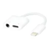 Adaptateur Lightning / USB-C et Jack EDENWOOD Blanc