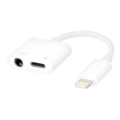 Adaptateur Lightning / USB-C et Jack EDENWOOD Blanc