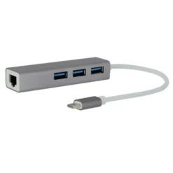 Adaptateur SEDEA USB-C vers 3 ports USB 3.0 + RJ45