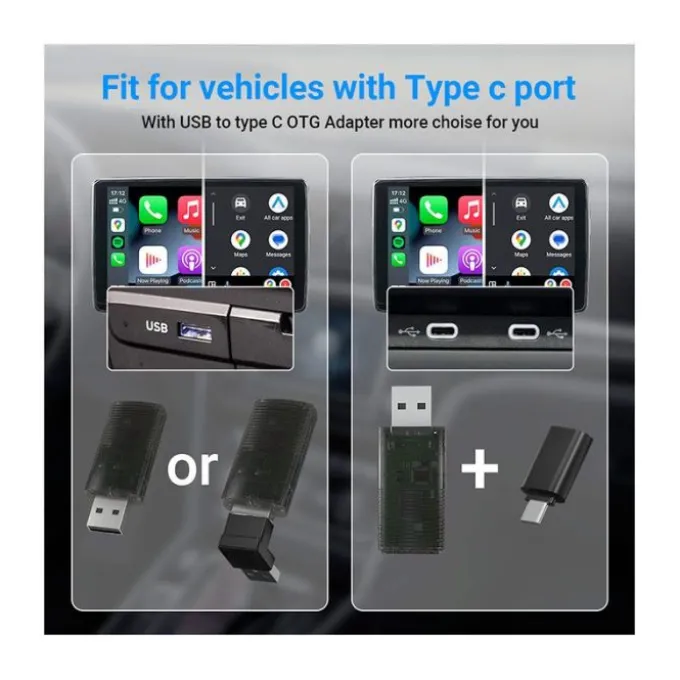 Adaptateur TECHNNAX USB Carplay android