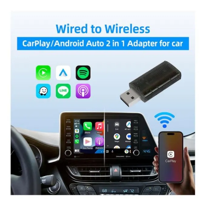 Adaptateur TECHNNAX USB Carplay android
