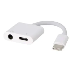 Adaptateur USB-C / USB-C et Jack EDENWOOD Blanc