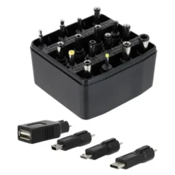 Alimentation EDENWOOD universelle 3 à 12V - 27W USB-C + 20 connecteurs