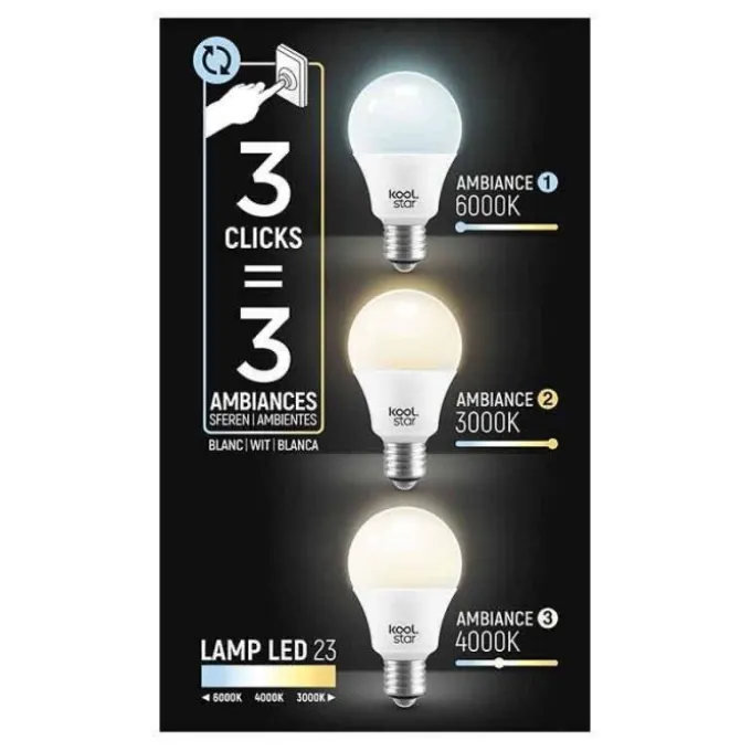 Ampoule KOOL.STAR LAMP LED 23