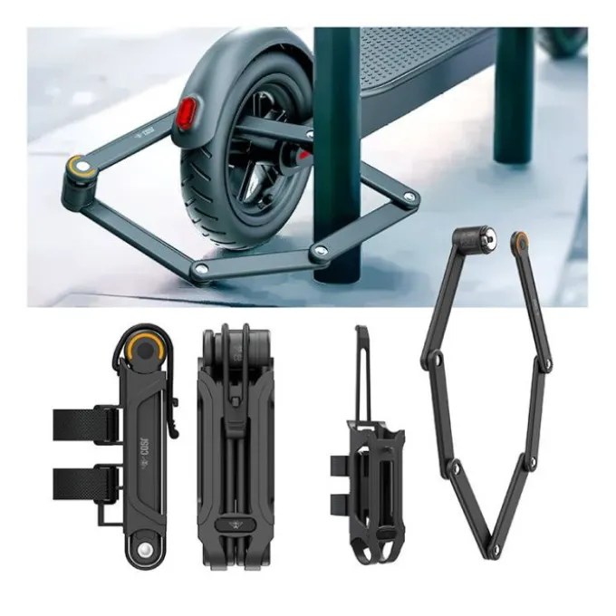 Antivol pliant CASR avec support vélo et trottinette