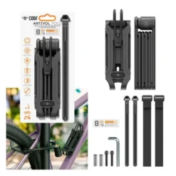 Antivol pliant CASR avec support vélo et trottinette