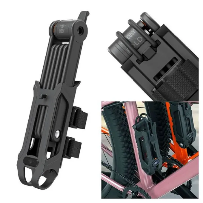 Antivol pliant CASR avec support vélo et trottinette