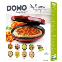 Appareil à pizza DOMO MY EXPRESS rouge 30cm