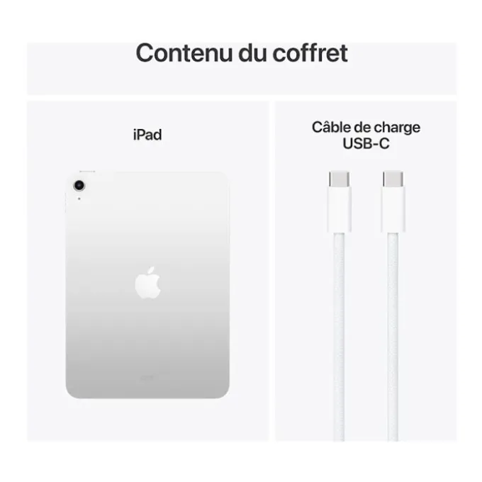APPLE iPad (A16) 11" 128Go Argent