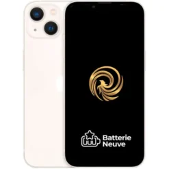 APPLE iPhone 13 128Go Blanc Reconditionné grade éco Batterie neuve