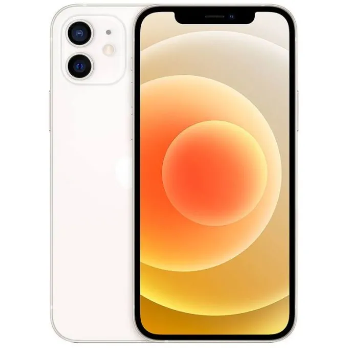 APPLE iPhone 12 64Go Blanc Reconditionné grade éco
