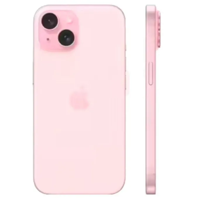 APPLE iPhone 15 128Go Rose Reconditionné grade éco Batterie Neuve