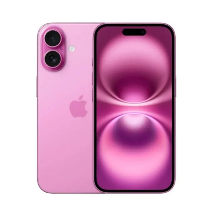 APPLE iPhone 16 128Go Rose Reconditionné grade Éco