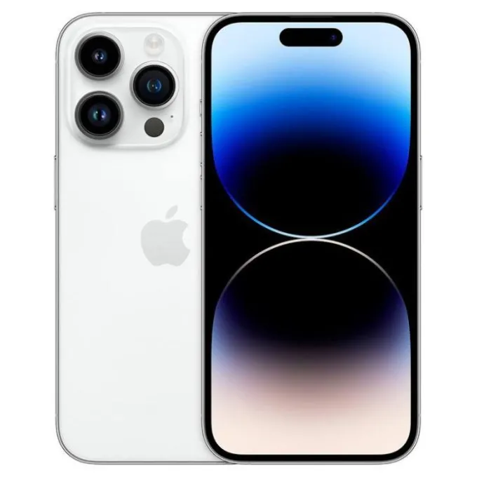 APPLE iPhone 14 Pro 128Go Argent Reconditionné grade éco