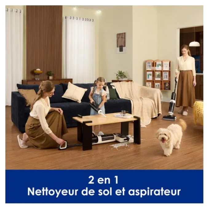 Aspirateur laveur TINECO Floor One Switch i5