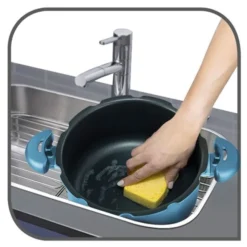 Autocuiseur SEB clipso minut duo 7L bleu
