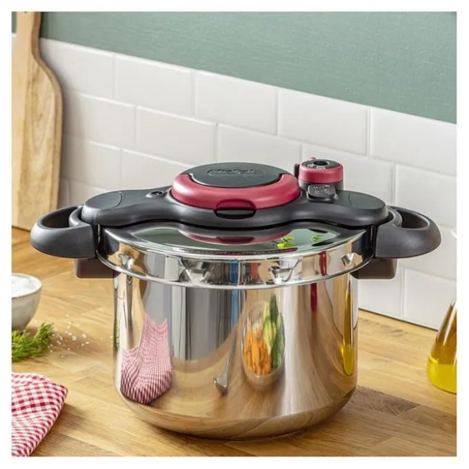 Autocuiseur TEFAL clipso minut easy 6L