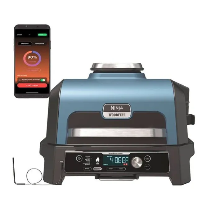 Barbecue de table NINJA WOODFIRE OG901EU XL CONNECT PRO