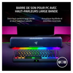 Barre de son RAZER Gaming pour PC Leviathan V2 X RGB
