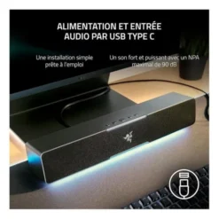Barre de son RAZER Gaming pour PC Leviathan V2 X RGB