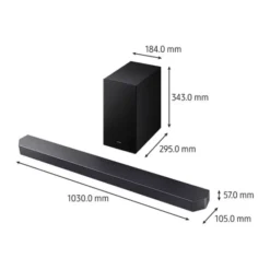 Barre de son SAMSUNG HW-Q610F/XE