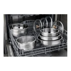 Batterie ARTHUR MARTIN 10 pièces inox