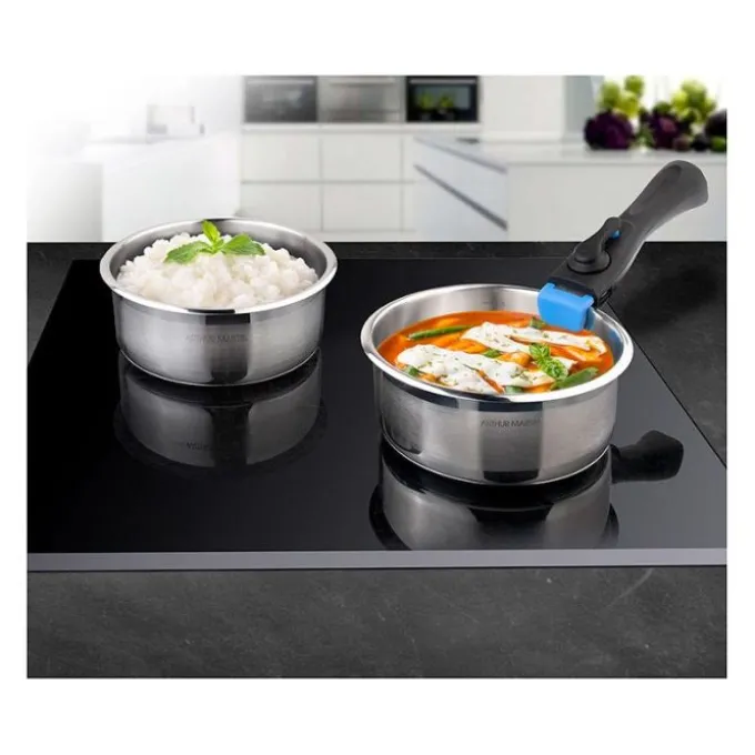 Batterie de cuisine ARTHUR MARTIN inox 10 pièces