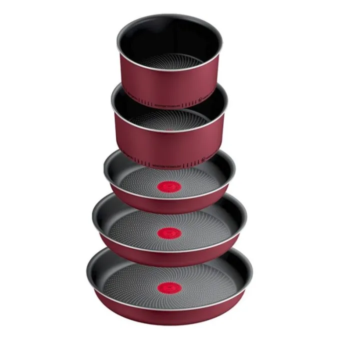 Batterie de cuisine 10 pièces TEFAL INGENIO simply cook