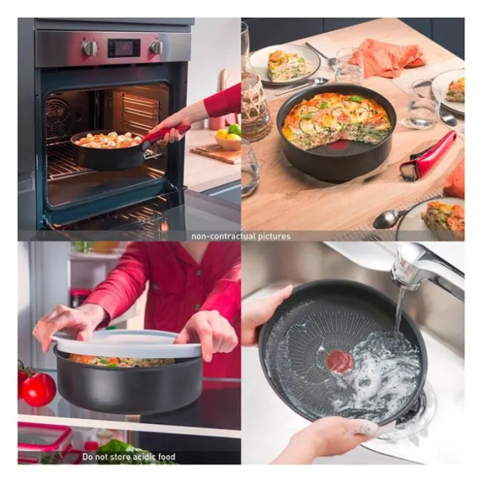 Batterie de cuisine 10 pièces TEFAL INGENIO simply cook