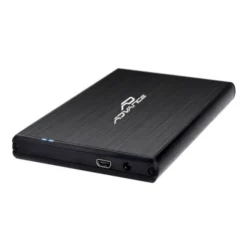 Boitier Disque dur 2,5" USB 3.0 ADVANCE Aluminium Noir Brossé – Plug & Play