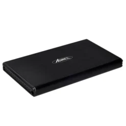 Boitier Disque dur 2,5" USB 3.0 ADVANCE Aluminium Noir Brossé – Plug & Play