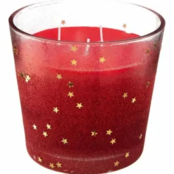 BOUGIE 3 méchés pailletée