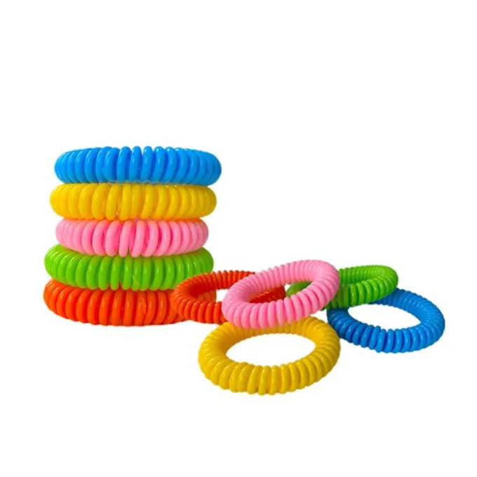 Bracelets citronnelle anti-moustiques x10
