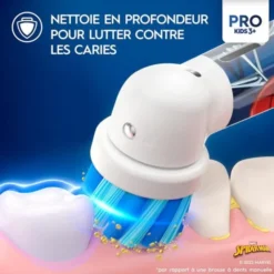 Brosse à dents électrique ORAL-B PRO KIDS SPIDER MAN