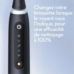 Brosse à dents électrique ORAL-B iO5 SERIES Noire + étui