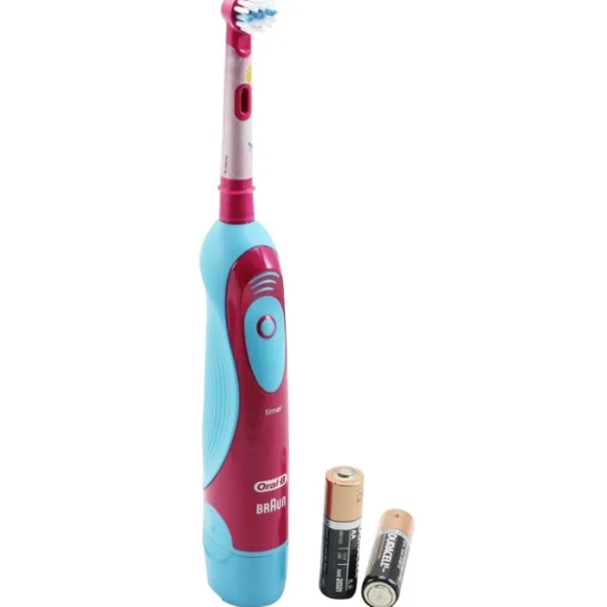 Brosse à dents électrique à piles ORAL-B Stages Power cars ou princesses