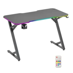Bureau gaming LED EDENWOOD BG120 Noir