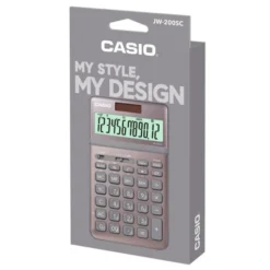 Calculatrice CASIO JW-200SV GRIS METALISE
