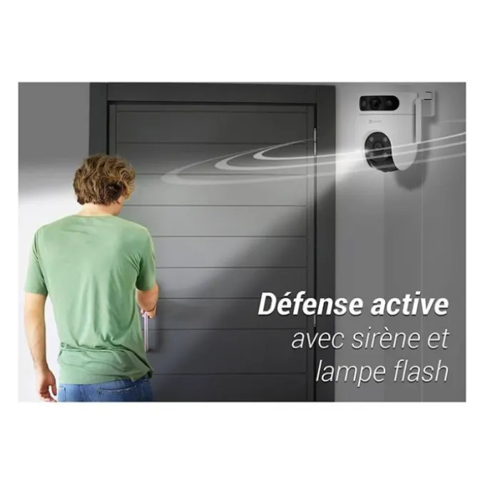 Caméra de Surveillance EZVIZ H9C dual objectif 2K + 2K