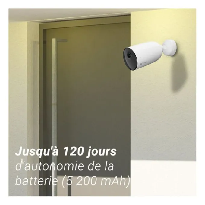 Caméra de surveillance sur batterie EZVIZ CB3 3MP 2K