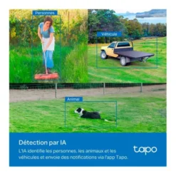 Caméra de surveillance TAPO 4G motorisée 1080p