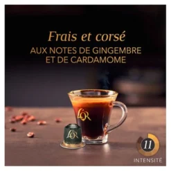 30 capsules L'OR RISTRETTO pour machine NESPRESSO
