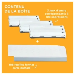 Cartouche CANON RP-108N Selphy 108 feuilles 10x15