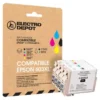 Cartouche d'encre ELECTRO DEPOT compatible Epson E 603 XL noir et couleurs - Etoile de mer