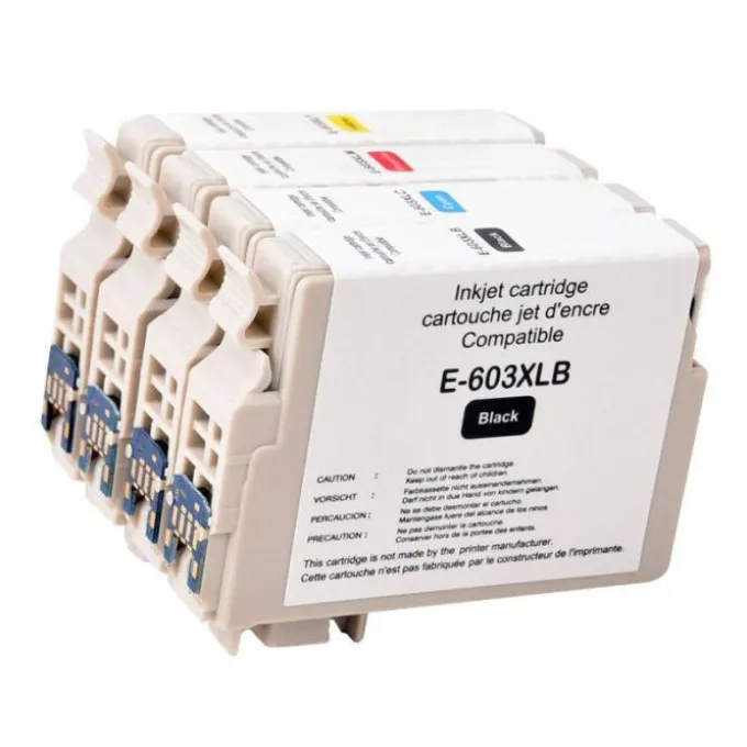 Cartouche d'encre ELECTRO DEPOT compatible Epson E 603 XL noir et couleurs - Etoile de mer